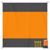 Amazon Esterilla para Camping al Aire Libre Playa Impermeable Plegable de Bolsillo Picnic Camping Playa Tela de Poliéster Cuadros