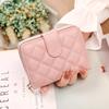 Cartera Porta Tarjetas al por Mayor para Mujer Modelo Nuevo 2026, Cartera Integrada Acolchada, Porta Tarjetas Corto Estilo Acordeón, Elegante y Multifuncional 80% de descuento
