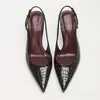 Zapatos de Tacón Alto con Correa de Hebilla Metálica, Diseño de Nicho, Modernos y Versátiles, Sandalias de Tacón Fino para Mujer, Sandalias de Tacón Alto Elegantes y Lujosas