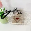 Chaveiro Panda Piloto Desenho Animado Urso Fofo Boneca Vestida Boneca Estudante Pequeno Presente Pingente Venda por Atacado