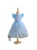 Vestido de Princesa Nuevo para Niñas 2026 Verano Estilo Coreano Vestido de Unicornio Vestido Tutú de Manga Corta para Cumpleaños de Niños