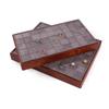 Baisheng Nuevo Mostrador de Madera Hecho a Medida Pallet para Exhibición de Anillos Salón de Exhibición Pallet para Ver Anillos Franela de Alta Gama Bandeja para Anillos Multiposición Personalización