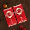 Nuevo Bolso de Sobre Rojo de Mil Yuanes con Borla Tridimensional 2026 Festival de Primavera Año Nuevo Sobre Rojo de Alta Gama con Parche Palabra Feliz de Boda