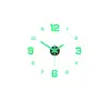 Nuevo Reloj de Pared Minimalista Transfronterizo, Reloj Creativo para Decoración de Sala de Estar, Reloj Digital para el Hogar sin Taladro con Acabado de Alta Gama