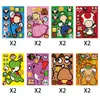 Adesivos de Rosto que Mudam Super Mario da Amazon Desenho Animado Personagem de Jogo Adesivos de Quebra-Cabeça Adesivos Criativos para Crianças Personalizados