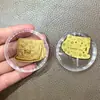 Pegatinas de Teléfono de Oro Puro Pegatinas de Teléfono de Oro de 2 mg Regalos Culturales y Creativos para Transmisiones en Vivo Pequeños Regalos para Tiendas Físicas Fuente Mayorista
