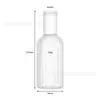 Garrafas de Bebida, Garrafas de Suco, Garrafas de Vinho de Frutas, Garrafas de Vidro para Bebidas, Garrafas de Bebida com Tampas, Garrafas para Lanches Leves de Frutas e Vegetais