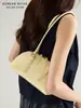 Estilo Coreano Fresco Simple Estilo Transfronterizo Cuero de Cera de Aceite Bolso Boston Sensación de Alta Gama Retro Versátil para el Día a Día Bolso de Mano para Hombro