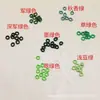 Acessórios de joias diy nó chinês anel de puxar feito à mão anel de bobina de arame anel de corrente fivela de corrente anel único pulseira de corda de mão multicolorida corda de combinação