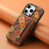 Denior Apto para iPhone 18 Pro Max Funda de Madera Suave para Teléfono con Tarjetero, Soporte Insertable para Tarjeta Apple 17 Pro