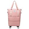 Bolsa de viagem de roda universal de curta distância feminina leve portátil de grande capacidade dobrável bolsa de bagagem bolsa de viagem masculina