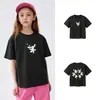 Ropa para Niños Balabala Camiseta de Manga Corta para Niñas Colección Verano 2026 Niños Grandes Top Antibacterial Árbol de Té Estilo Delgado