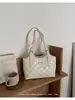 Bolso Grande con Patrón de Rombo de Moda Transfronterizo para Mujer, Estilo Nuevo para el Trabajo y los Viajes Diarios, de Alto Valor, Gran Capacidad, Bolso de Hombro para Debajo del Brazo