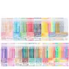 Set Completo de Bolígrafos Azules de Frutas para Diario 99/135/234 Colores Bolígrafos de Colores Morandi para Estudiantes Transfronterizos, Especiales para Tomar Notas y Dibujar