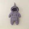 Ropa para recién nacidos, Monos para bebé, Ropa de salida para bebé de otoño e invierno, Ropa de invierno, Ropa gruesa para gatear, Ropa nueva y cálida