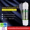 Purificador de água 3 portas estilo coreano integrado T33 ajuste de sabor casca de coco carvão ativado elemento filtrante traseiro conexão rápida doméstica Universal