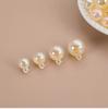 Atacado de fábrica contas redondas de acrílico 16mm contas com furo passante UV céu estrelado florescendo coloridas material de joalheria artesanal diy