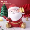 Porta lápices de Santa Claus con luz nocturna, nuevo producto transfronterizo, decoración creativa para Nochebuena, regalo para niños, venta al por mayor