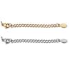 Aço Inoxidável Corrente Extensora de 5cm Cauda Fecho Lagosta Conjunto Ouro 18K Joias DIY Colar Pulseira Acessórios de Joalheria