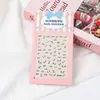2026 Nuevas Lindas Pegatinas de Uñas Impermeables con Relieve 5D Tridimensional para Niñas, Pegatinas de Arte para Uñas, Pegatinas de Accesorios para Estudiantes al por Mayor