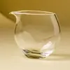 Taza de té de cristal plano hecha en fábrica, Juego de té resistente a altas temperaturas, Separador de té, Taza de té de cristal para té, Accesorios para juego de té, Dispositivo para verter té modelo nuevo