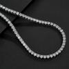 Joyas de Venta Caliente Europeas y Americanas Chapado en Plata 925 40-50CM4MM Collar Tenis de Circón en stock Suministro Coreano de Venta Caliente