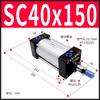 Cilindro Padrão Sc63*50 Médio Cilindro Padrão Sc40*150 Liga de Alumínio com Haste Magnética