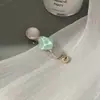 Horquilla de Perlas de Gama Alta Estilo Celebridad de Internet Coreana Ins Clip Sencillo para el Lado de la Frente Pasador Pinzas para Flequillo Accesorio para el Cabello Venta al por Mayor