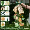 Nuevos Materiales para Envolver Flores del Festival del Bote del Dragón, Colgantes de Bolsitas de Ajenjo, Accesorios para Envolver Flores con Caligrafía, Cestas de Bambú, Materiales Hechos a Mano para Manualidades