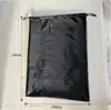 Bolsa de nylon com cordão para acabamento de roupas, bolsa de armazenamento, cordão de poliéster, atacado de fábrica