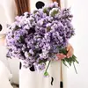 Directamente de Yunnan Nomeolvides Gypsophila Flores Reales Semisecas Secadas al Aire Naturalmente Flores Conservadas Regalo Adorno para Sala de Estar Mesa de Comedor