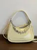Bolsos Nicho de Alta Gama Transfronterizos 2025 Nuevo Bolso Cruzado Popular con Textura para Mujer Versátil de un Solo Hombro Sobaco Bolso Cuadrado Pequeño