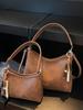 Bolso Grande de Mujer Estilo Coreano Otoño 2025 Nuevo Retro Simple Bolso Cruzado de Mujer Nicho Simple Bolso de Axila