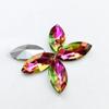 7*15mmm ojo de caballo fondo puntiagudo cristal diamante accesorios de joyería pedrería de forma especial equipaje ropa accesorios hechos a mano taladro de vidrio