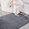 Suministro Transfronterizo Tapetes Antideslizantes de Piso de PVC de Siete Rayas, Felpudos Absorbentes para Entrada y Baño, Tapetes de Piso al por Mayor en Stock