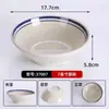 Tigela de Argila Dupla Felicidade Vintage Retrô Antiga Tigela Pequena para Pratos Uso Comercial Restaurante de Hot Pot Tigela Pequena para Servir Tigela de Condimentos Tigela de Arroz