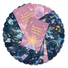Cartões de Céu Estrelado Sonhador de Novo Modelo Transfronteiriços com Texto Inspirador e Motivacional, Cartões de Bênção, Cartões Decorativos com Adesivo Forte, Podem Ser Escritos à Mão