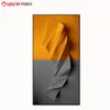 Mural Colorido de Luxo Leve Pintura de Parede Simples Moderna Pintura de Chão para Entrada de Corredor Pintura Decorativa Abstrata de Hotel