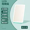 Espejo de Maquillaje LED con Luz de Tres Colores, Espejo Plegable Portátil de Regalo para Viajes y Oficina, Espejo de Tocador