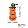 Decoração Criativa de Festa de Halloween Adereços PVC Espessado Fantasma Abóbora Ornamentos Verticais Tumbler Inflável Molde a Ar