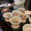 Cuenco de Cerámica para Sopa con Calentador de Velas, Olla para Guisos Estilo Hotel, Cuenco para Sopa de Aleta de Pescado, Nido de Pájaro y Ginseng, Porción Individual, Vajilla Especializada