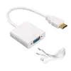 Cable HDMI a VGA con Adaptador de Alimentación de Audio Cable para TV y Computadora Adaptador HD HDMI a VGA
