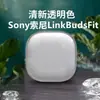 Adequado para Fone de Ouvido Sony LinkBudsFit Adequado para Capa Protetora de Silicone Macio Bluetooth Transparente