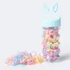 Gomas de pelo infantiles de colores, engrosadas, fuerte elasticidad, no se rompen, gomas de pelo desechables para atar el pelo, accesorios para el pelo de niña pequeña