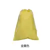 Bolsa de sapato tipo trouxinha não tecido saco para poeira embalagem saco de roupa cordão cordão bolsa de armazenamento logo estampado em local