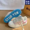 Otoño Nuevo Suela Gruesa 2024 Zapatos Originales Moda Femenina Zapatos de Plataforma Combinan con Todo Casual Zapatos Blancos Estilo Coreano Nicho Zapatos de Pan