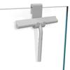 Limpiaparabrisas de Vidrio Artefacto Limpiaparabrisas de Silicona Raspador de Vidrio para Baño Herramienta de Limpieza de Piso Ventana para Hogar Comercial Rascador de Vidrio