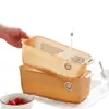 ¡Guau, cesta para lavar arroz con iones de plata antibacteriana, malla fina de PP para drenar el agua, lavado de verduras de cocina, colador de fregadero multiusos para drenaje de agua
