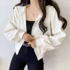 Las tallas se han actualizado. Diseño Sencillo y Elegante con Capucha y Cordón, Corte Holgado para Personas Menudas, Sudadera de Manga Larga, Chaqueta Corta, Forrada de Polar