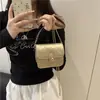 Mini Bolsa de Luxo para Mulheres 2026 Verão Novo Estilo Losango Corrente Bolsa Quadrada Pequena Fashion Versátil Ombro Transversal
